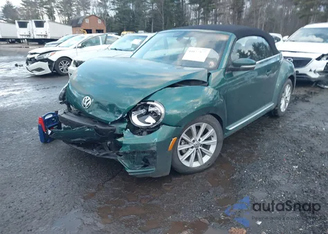 2017 Volkswagen Beetle #Pinkbeetle/1.8T Classic/1.8T S/1.8T Se/1.8T Sel из США, поврежденный, VIN 3VW517AT7HM815919